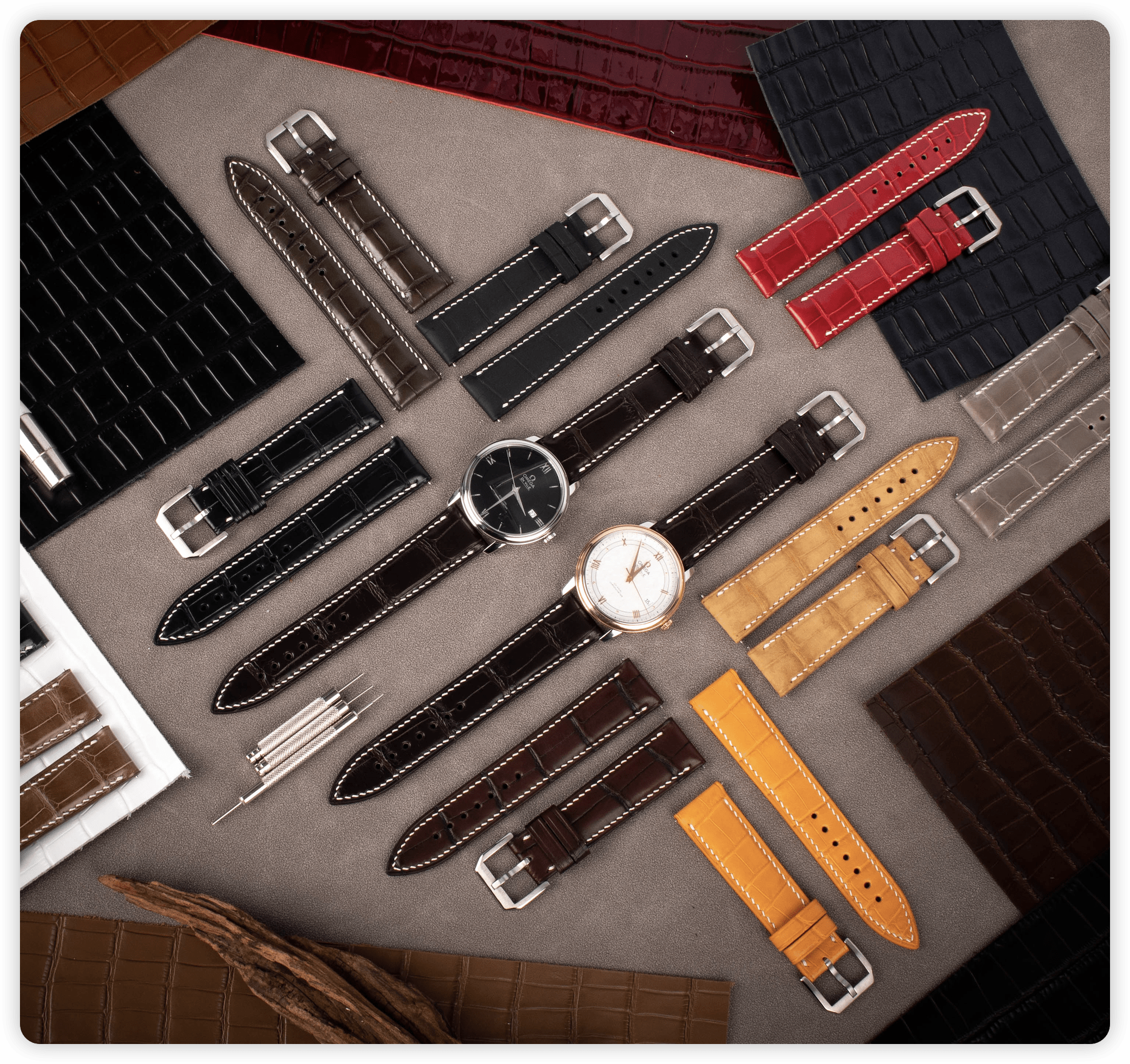 Maintenance Guide for Crocodile Skin Watch Straps