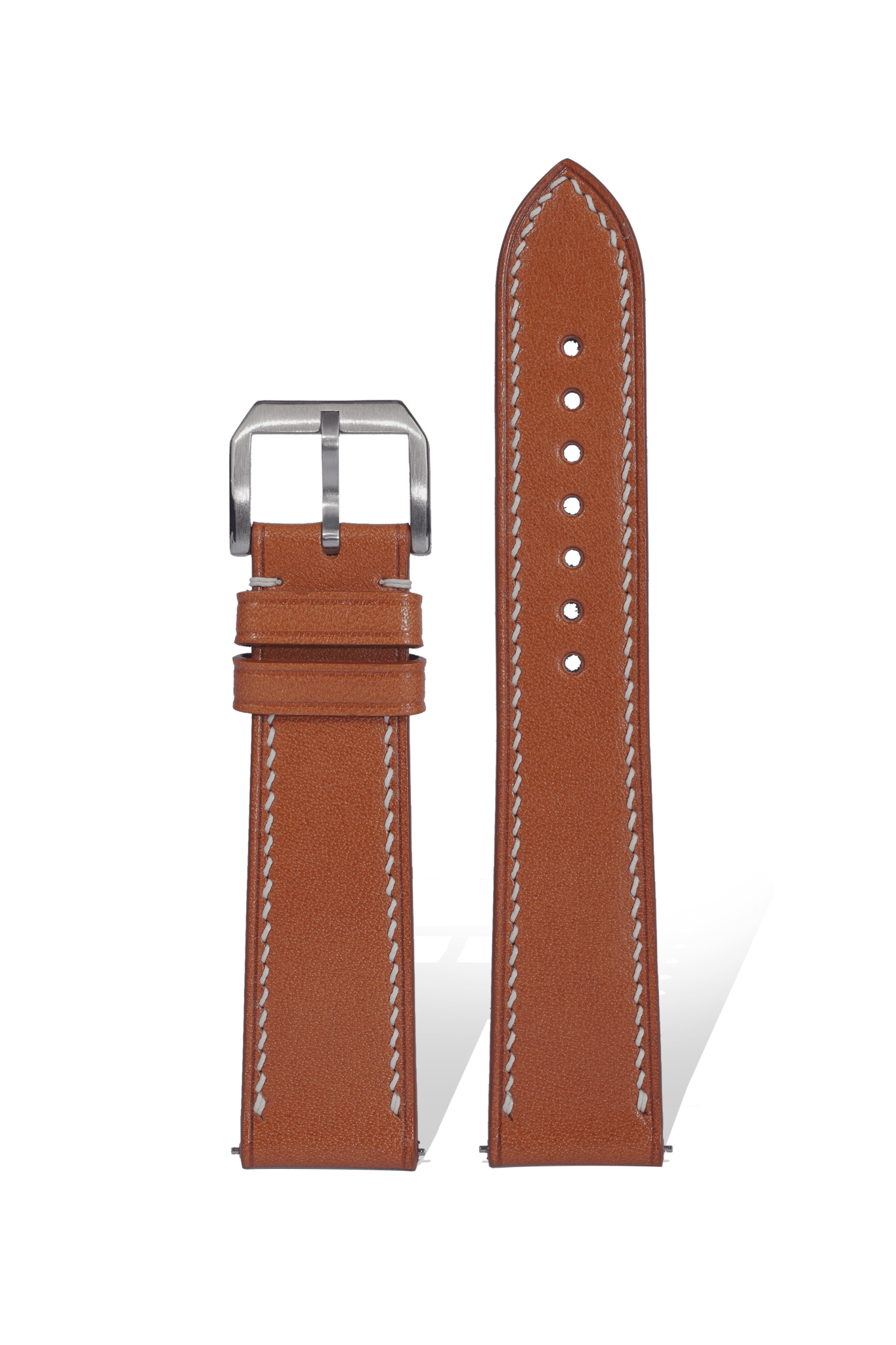 Hermès-Grade Micrograin Vernazza Calfskin Watch Straps