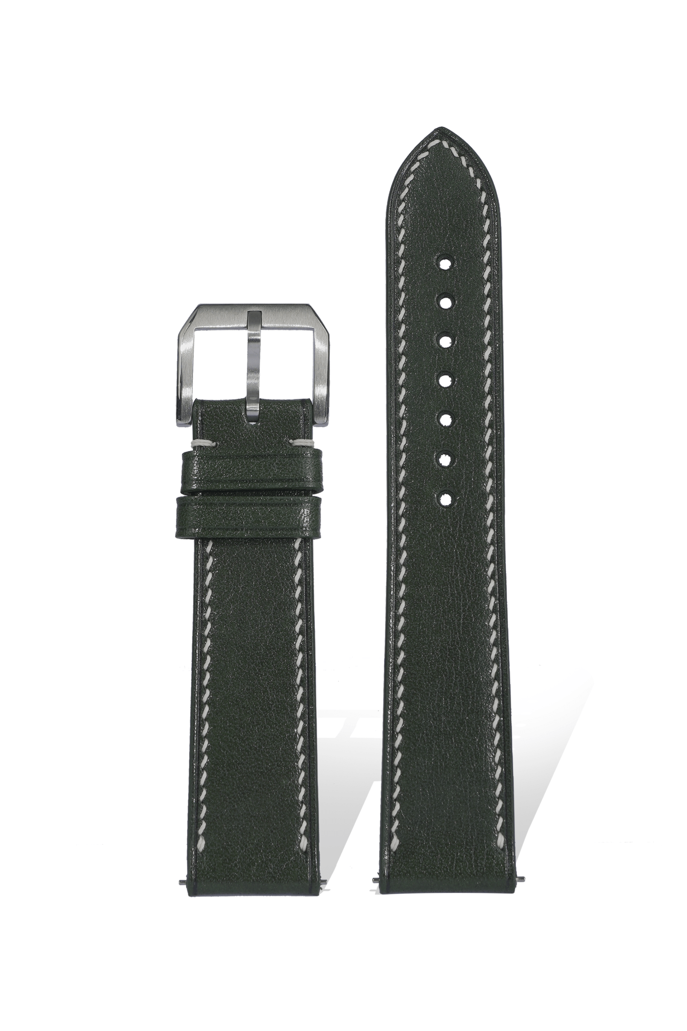Hermès-Grade Micrograin Vernazza Calfskin Watch Straps