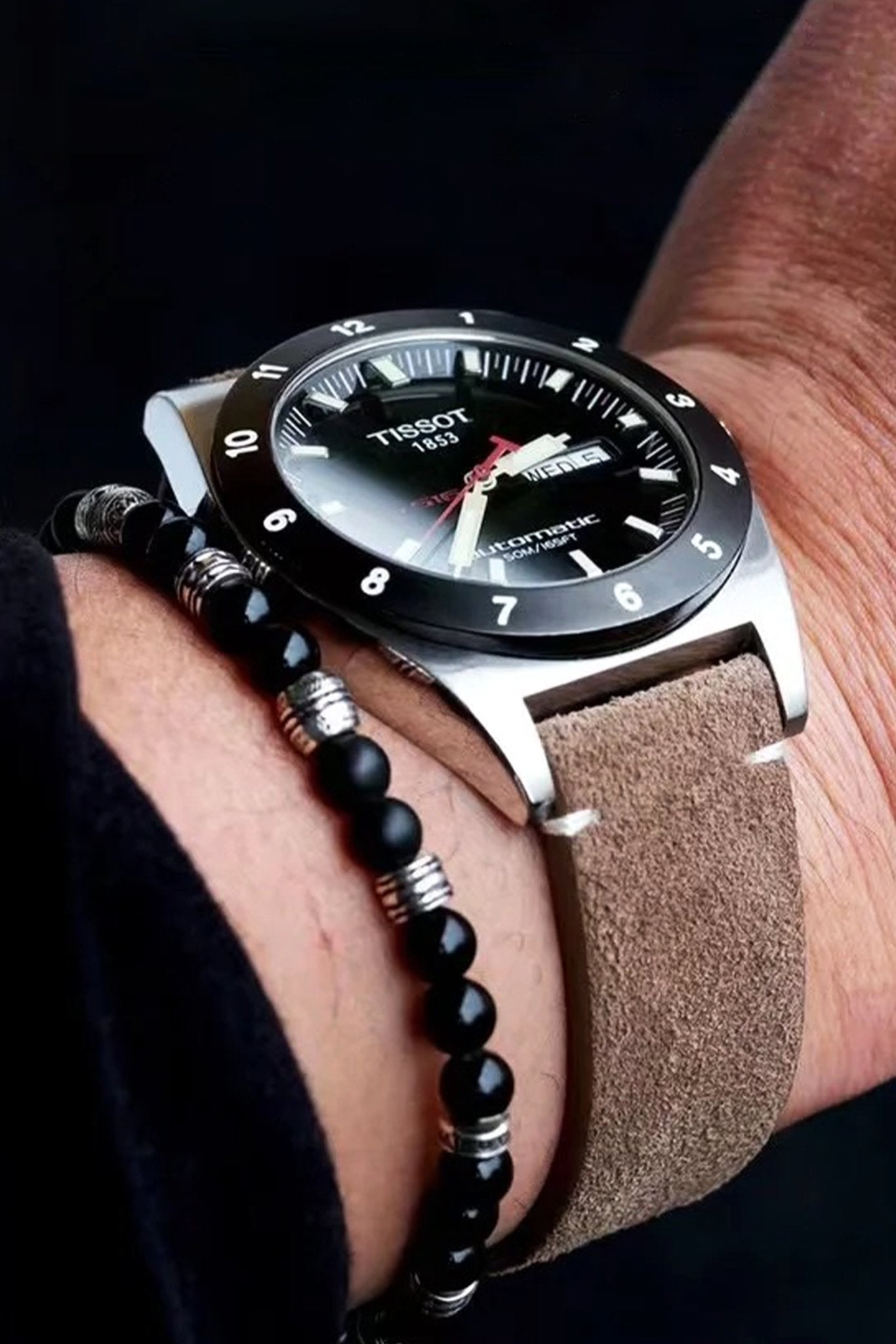 Tissot｜Coconut Pulp Suede Leather Watch Straps & Bands