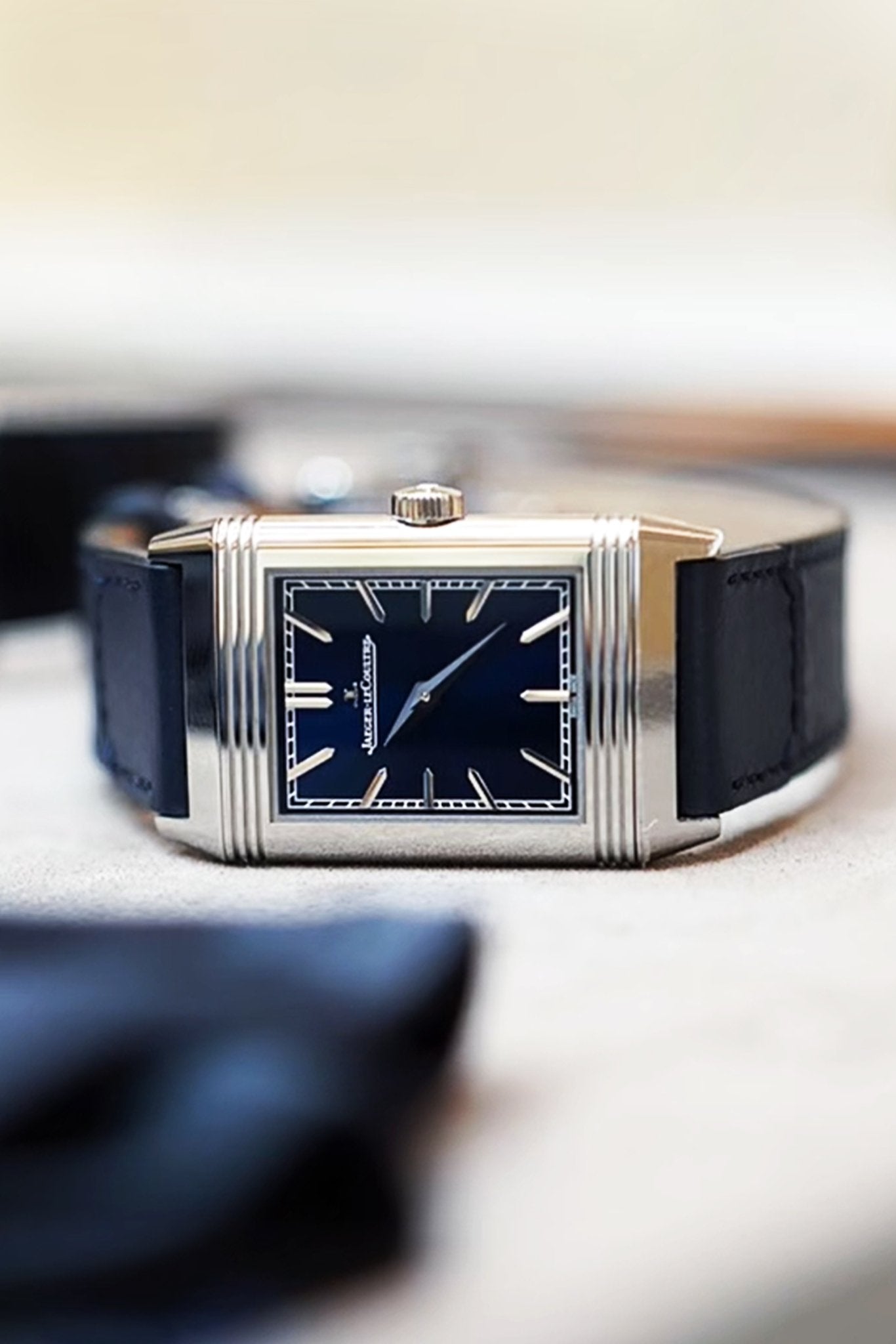 Jaeger-LeCoultre｜Deep Bule Cordovan Horween Leather Watch Bands