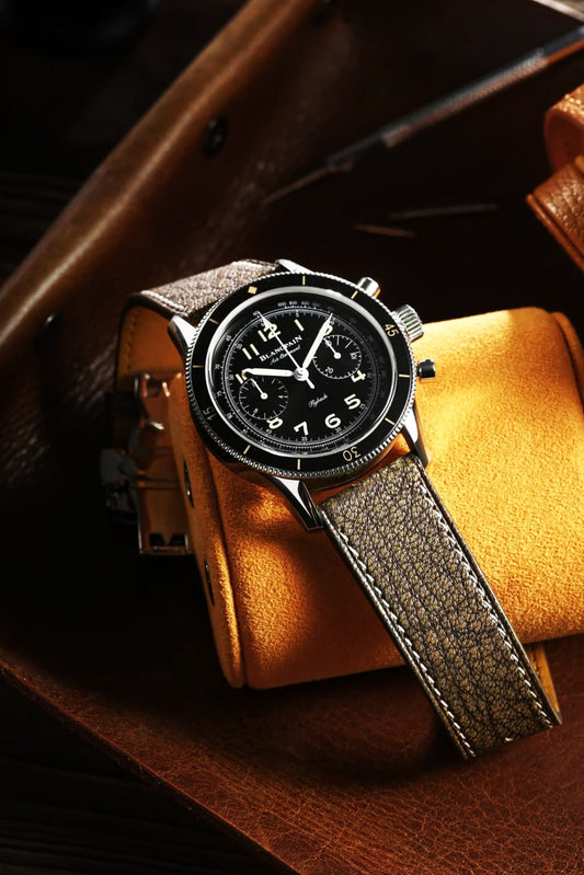 Blancpain ｜Flint Patnat Leather Watch Straps & Bands