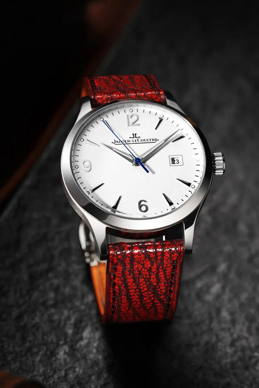 Jaeger-LeCoultre｜Bullfight Red Patnat Leather Watch Straps & Bands