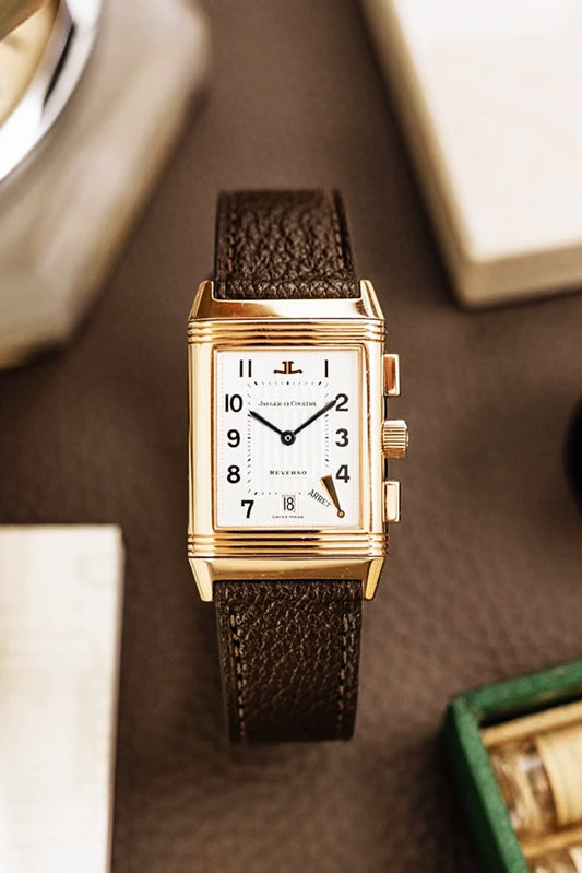 Jaeger-LeCoultre｜Light Brown Patnat Leather Watch Straps & Bands