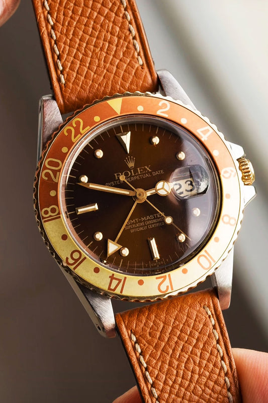 Rolex｜Orange Epsom Leather Watch Straps & Bands